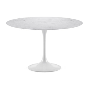 Tisch E. Saarinen Tulip Round Tisch Carrara Marble